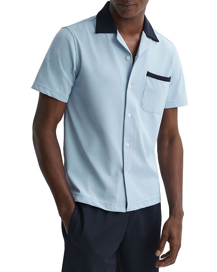 

Рубашка Troon Slim Fit на пуговицах REISS