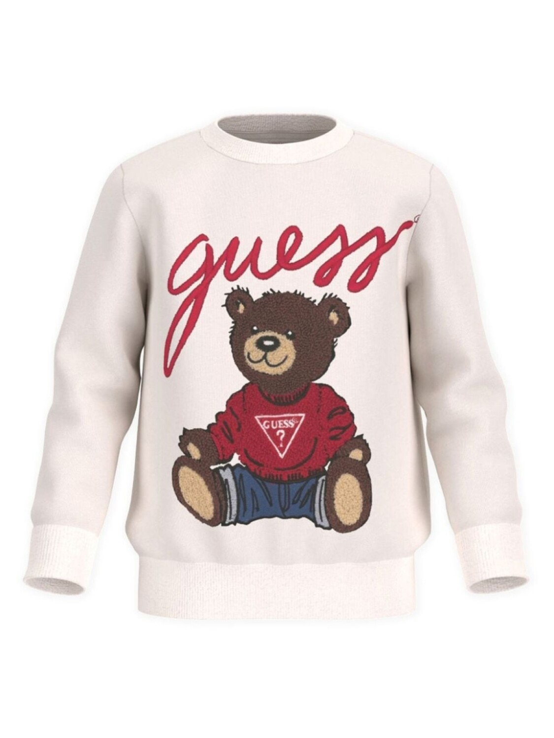 

Guess kids толстовка Guess Bear, белый