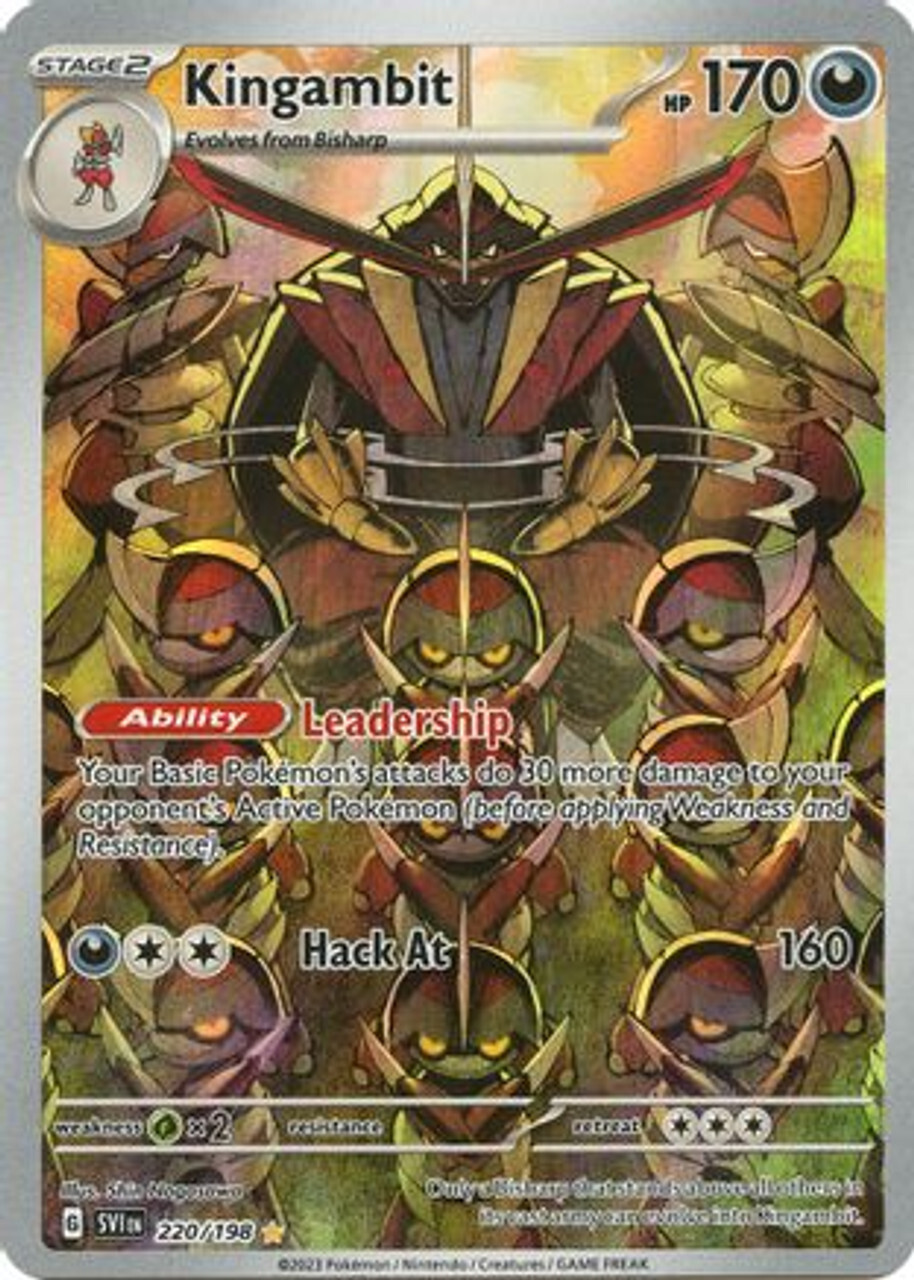 

Карточная игра Kingambit - 220/198 220 - SV01 Scarlet Violet Base Set Holofoil