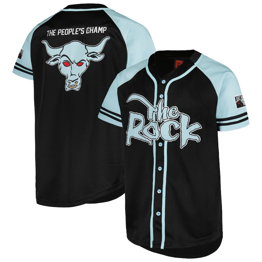 

Джерси WWE Authentic The Rock, черный