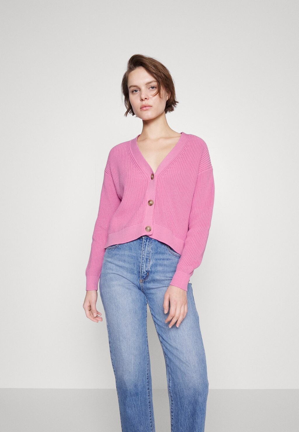 

Кардиган Selected Slfsinna New Cardigan, цикламен
