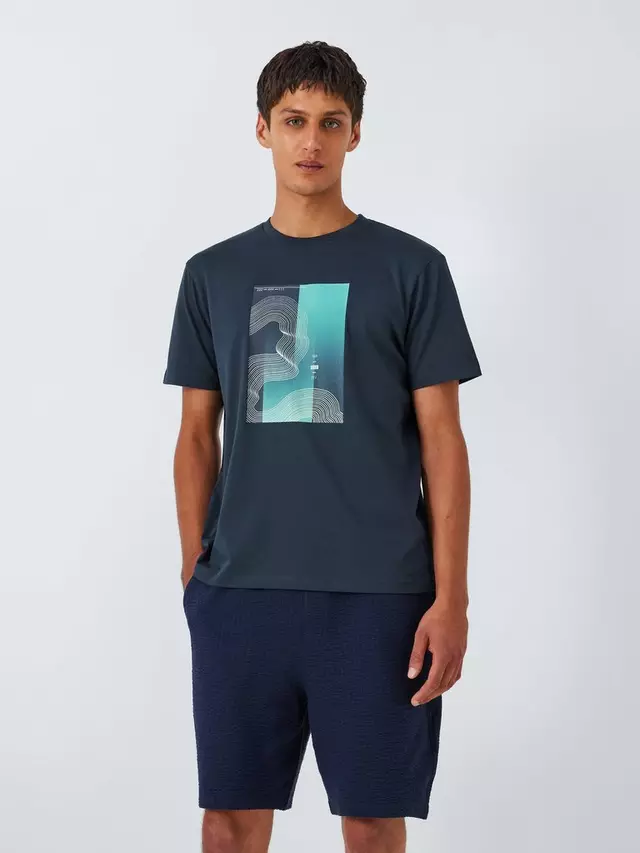 

Футболка Kin Kin Aura Graphic, цвет navy/multi