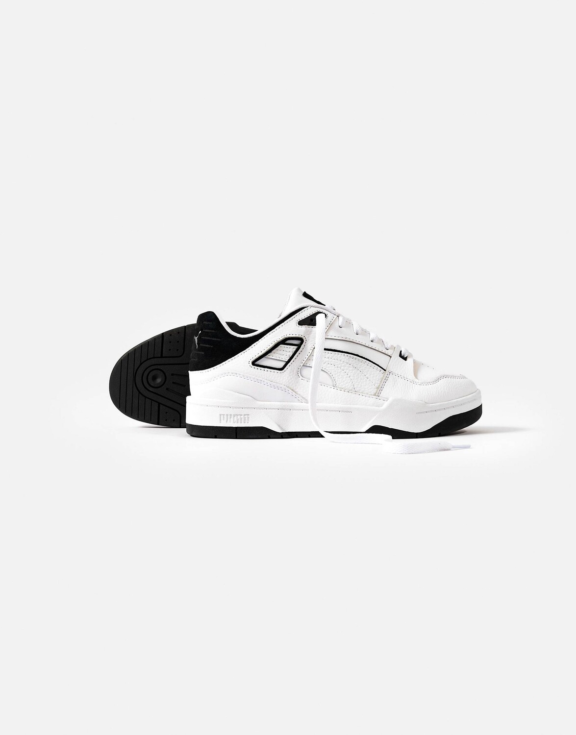 

Бело-черные кроссовки Puma Slipstream