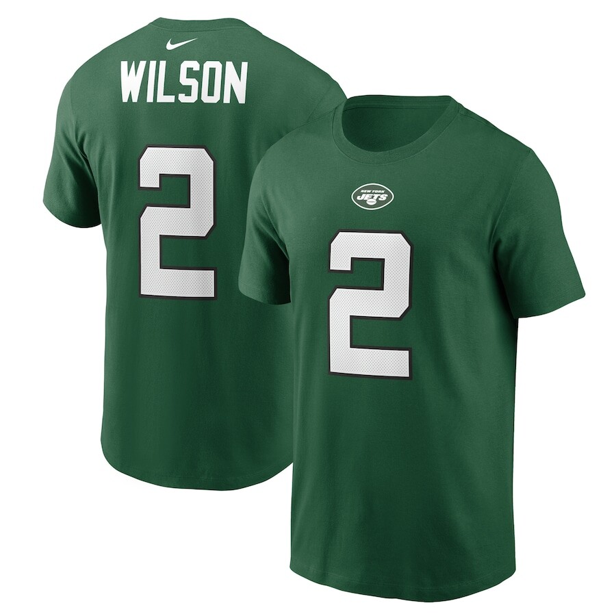 

Футболка с именем и номером Nike New York Jets, зеленый