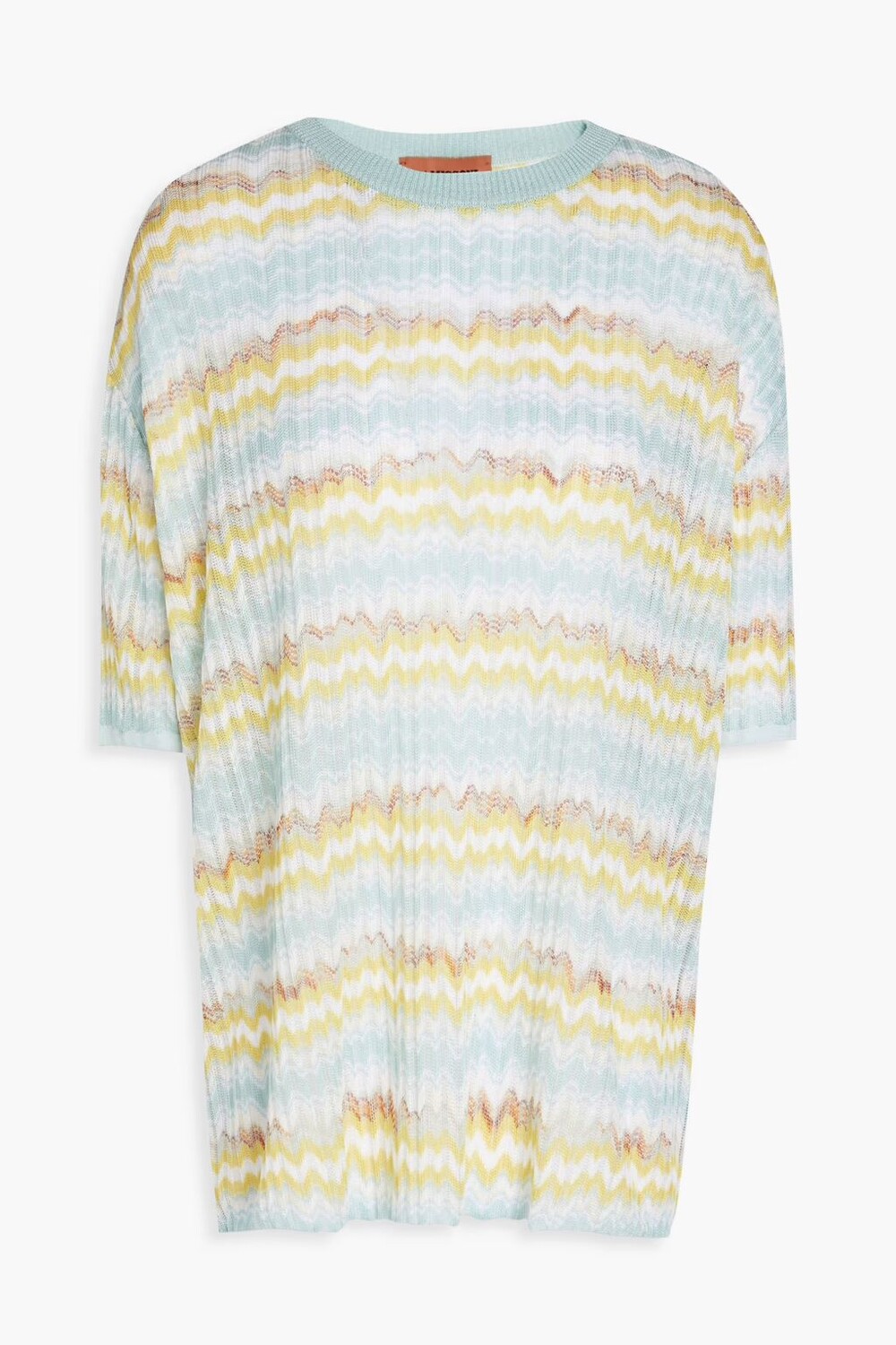 

Топ крючком Missoni, голубое небо