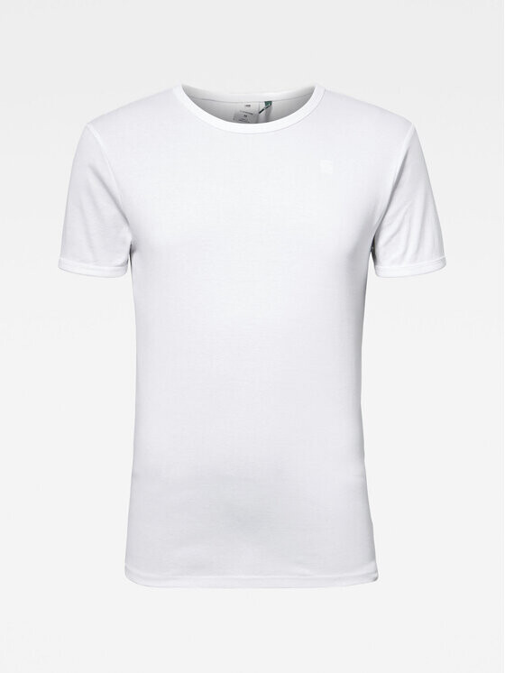 

Комплект из 2 футболок узкого кроя G-Star Raw, белый