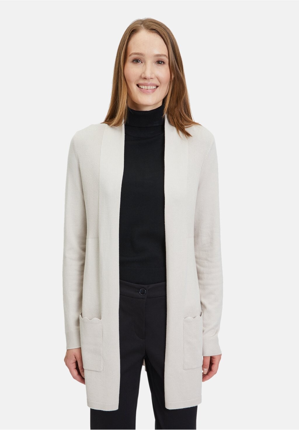 

Кардиган LONG MIT STRUKTUR Betty Barclay, цвет grau beige