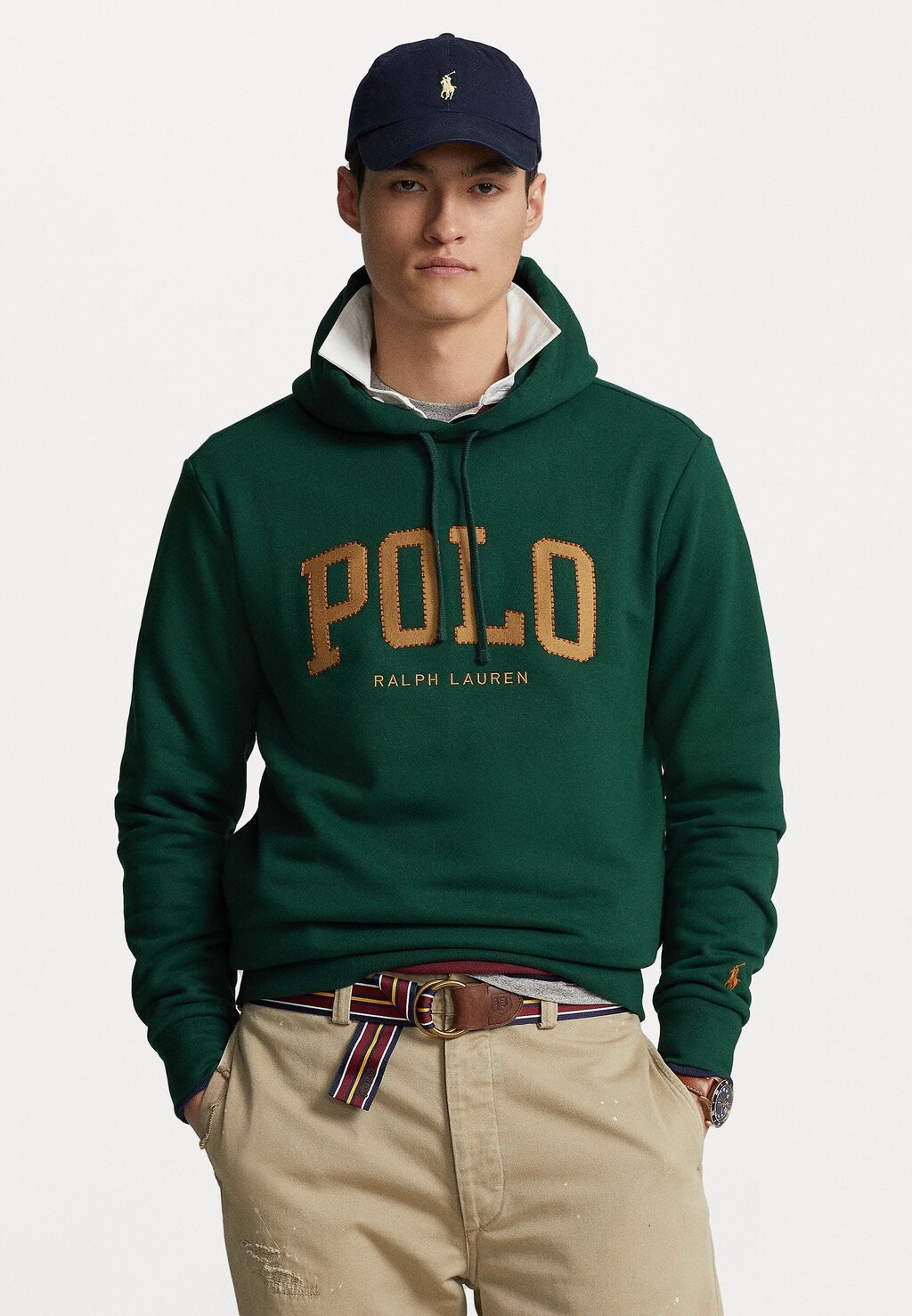 

Толстовка Polo Ralph Lauren Hood Long Sleeve, охотничий клуб зеленый