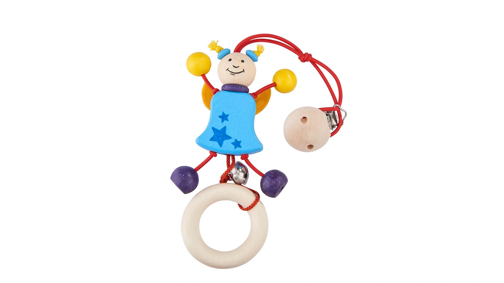 Ангел-хранитель walter, голубой, включая деревянный зажим Walter детская игрушка фигурка из дерева тигр