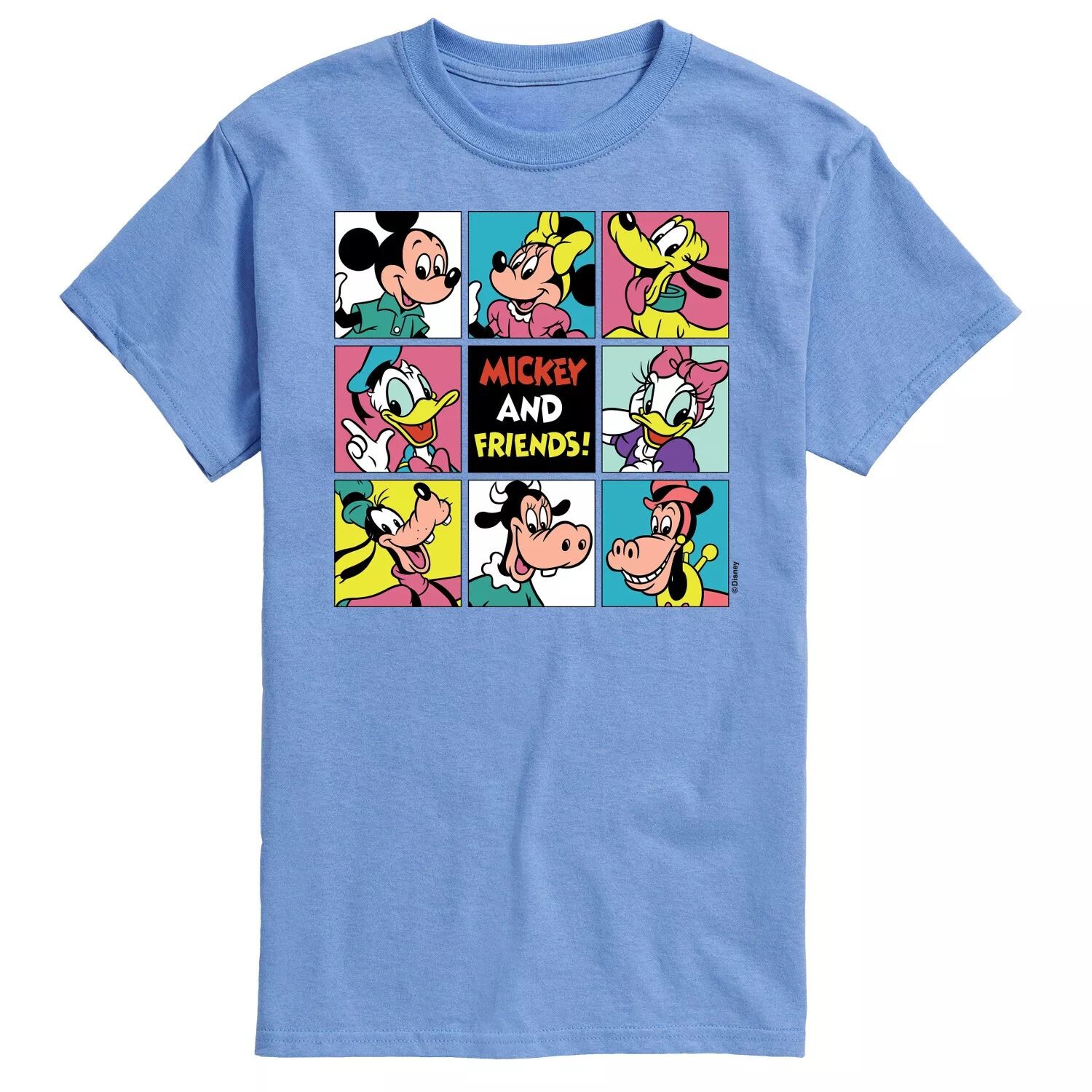 

Мужская футболка с рисунком Disney's Mickey & Friends Licensed Character
