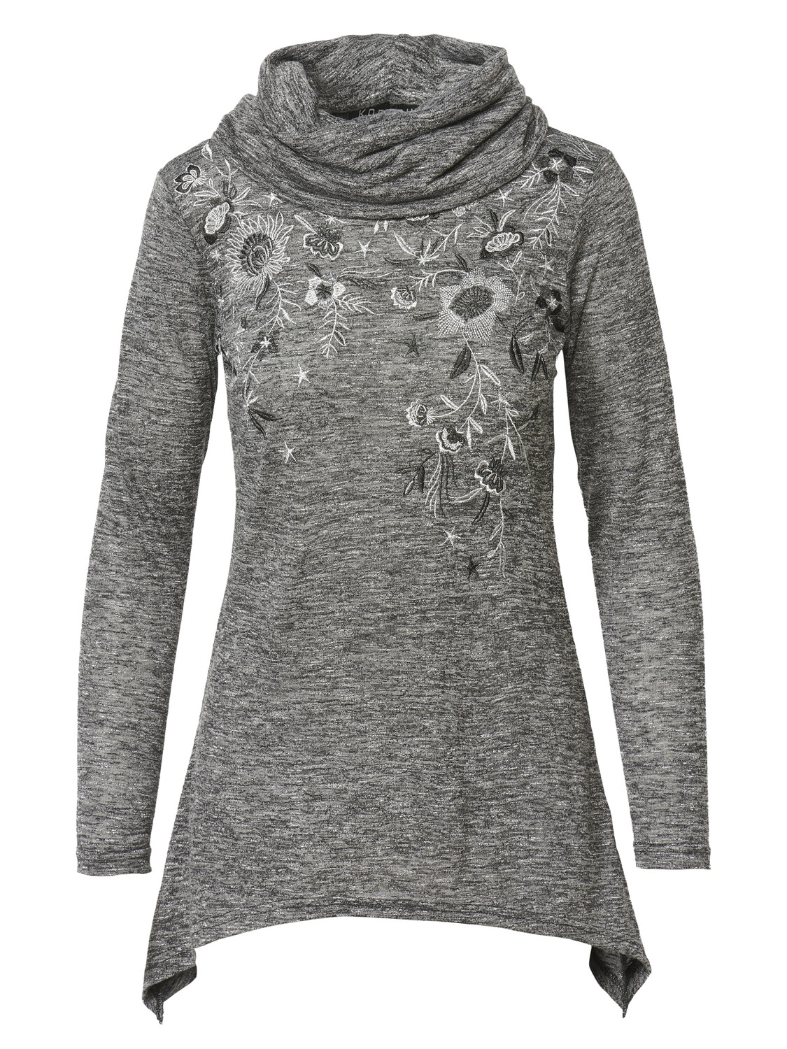 

Рубашка KOROSHI T shirt mit langen ärmeln, черный