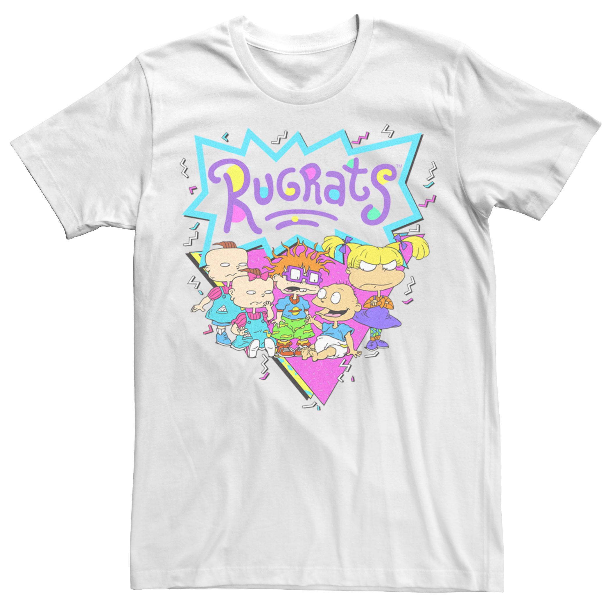 Мужская футболка Nickelodeon Rugrats в стиле ретро 90-х Licensed Character мужская футболка nickelodeon 90 е это сплошной графический рисунок licensed character