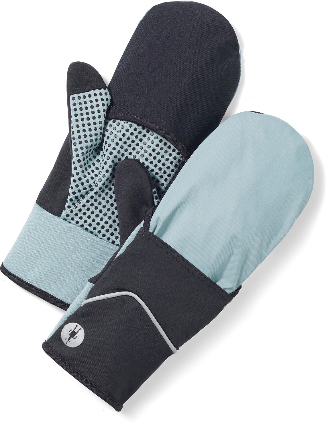 

Активные флисовые ветрозащитные варежки Smartwool, серый
