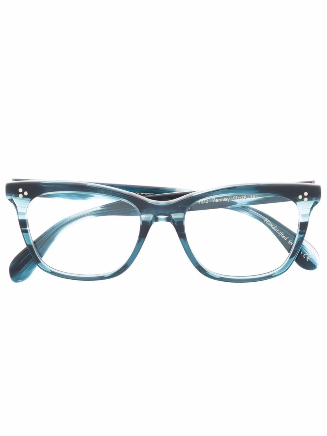 

Oliver Peoples очки Penney в квадратной оправе, синий