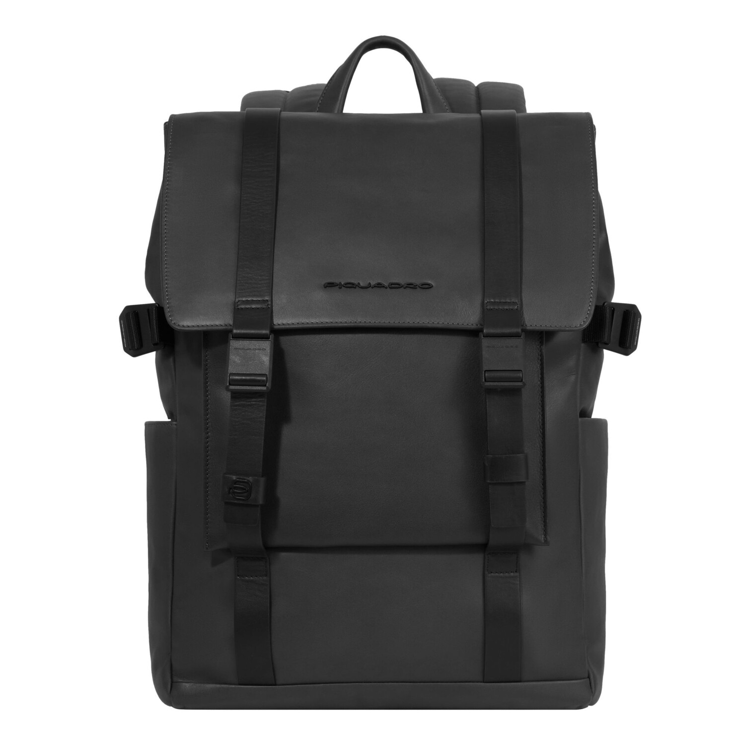 

Рюкзак Piquadro David RFID Schutz Leder 43 cm Laptopfach, черный