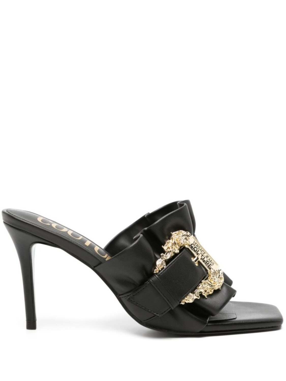 

Versace Jeans Couture туфли Emily 90 с оборками, черный