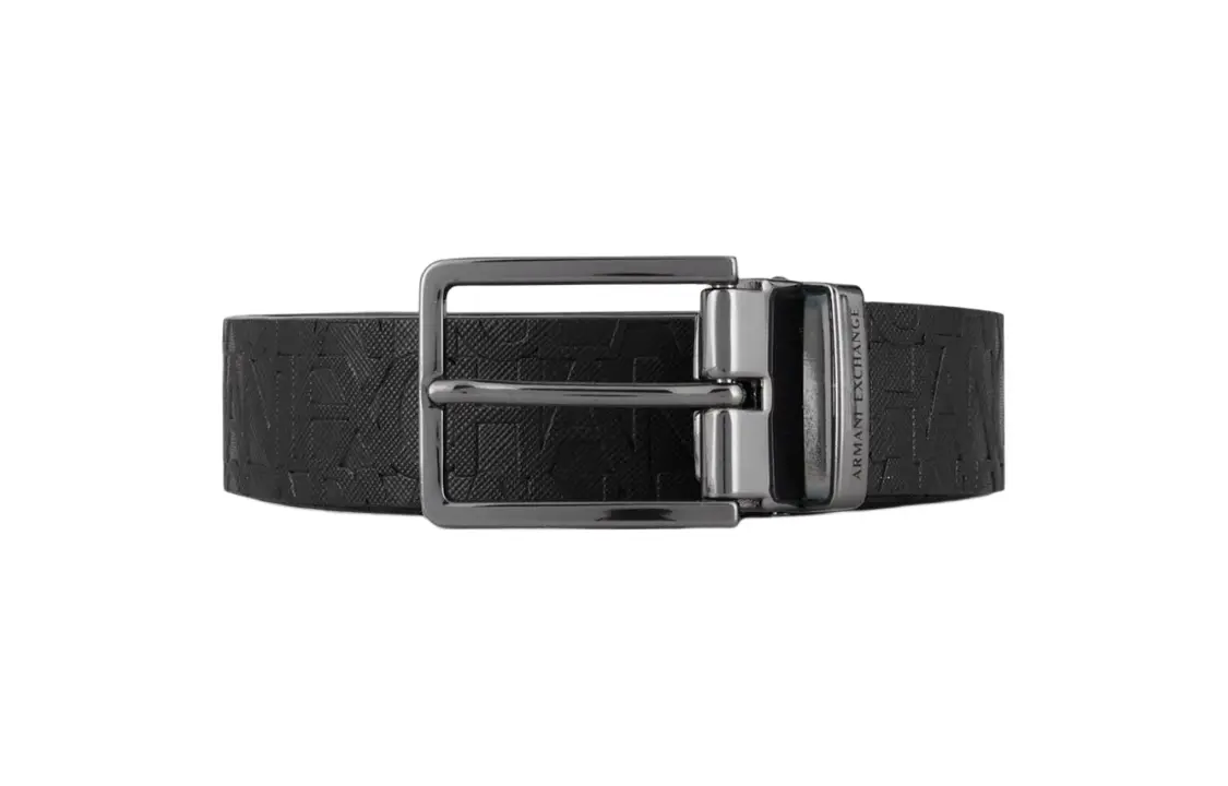 

ARMANI EXCHANGE Мужской кожаный ремень, Black
