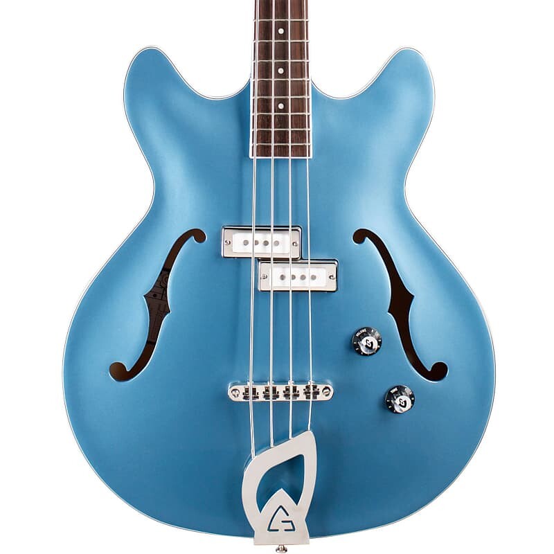 

Басс гитара Guild Starfire I Double-Cut Semi-Hollow Bass Guitar - Pelham Blue