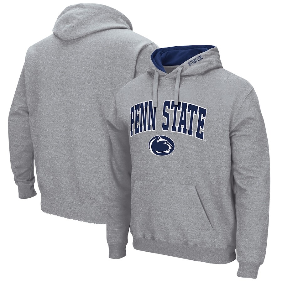 

Пуловер с капюшоном Colosseum Penn State Nittany Lions, серый