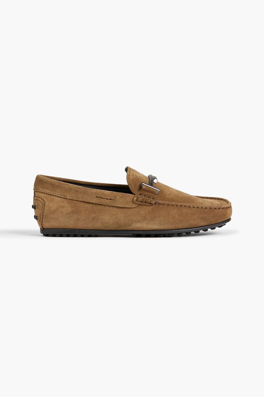 

Замшевые мокасины Double T TOD'S, зеленый