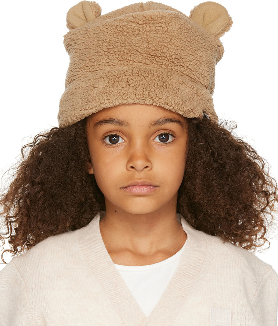 

Детская шапка-бини Littles Bear Moab цвета хаки Tan Littles Bear The North Face Kids