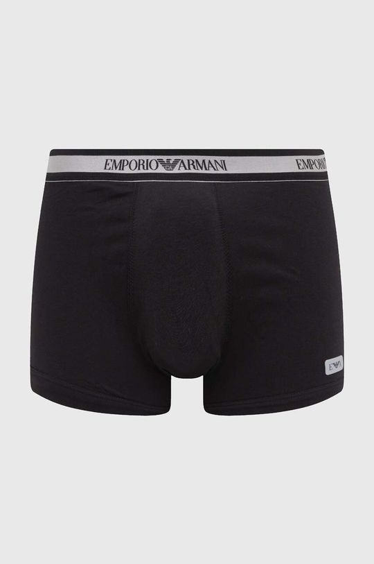 Боксеры Emporio Armani Underwear, черный боксеры с логотипом на талии emporio armani underwear синий