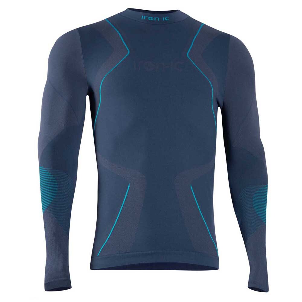 

Базовый слой с длинным рукавом Iron-ic 1.2, синий