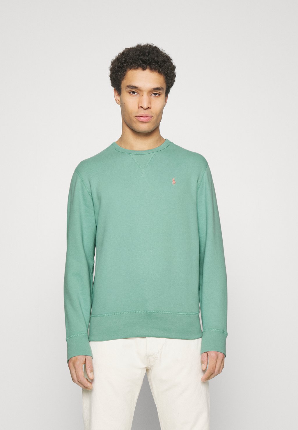 

Толстовка Polo Ralph Lauren The Rl Fleece Sweatshirt, эссекс зеленый