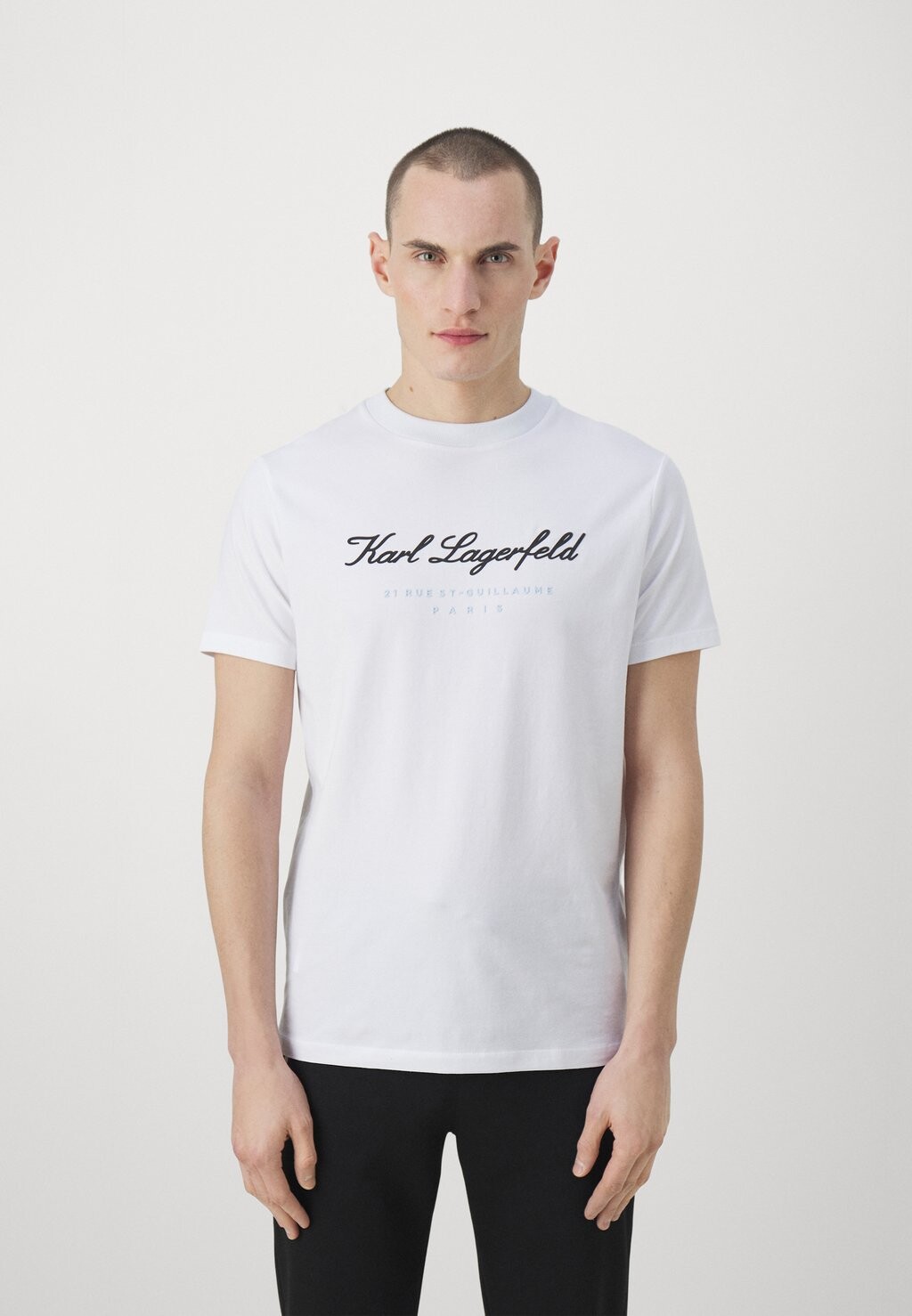 

Футболка с принтом CREWNECK KARL LAGERFELD, цвет white