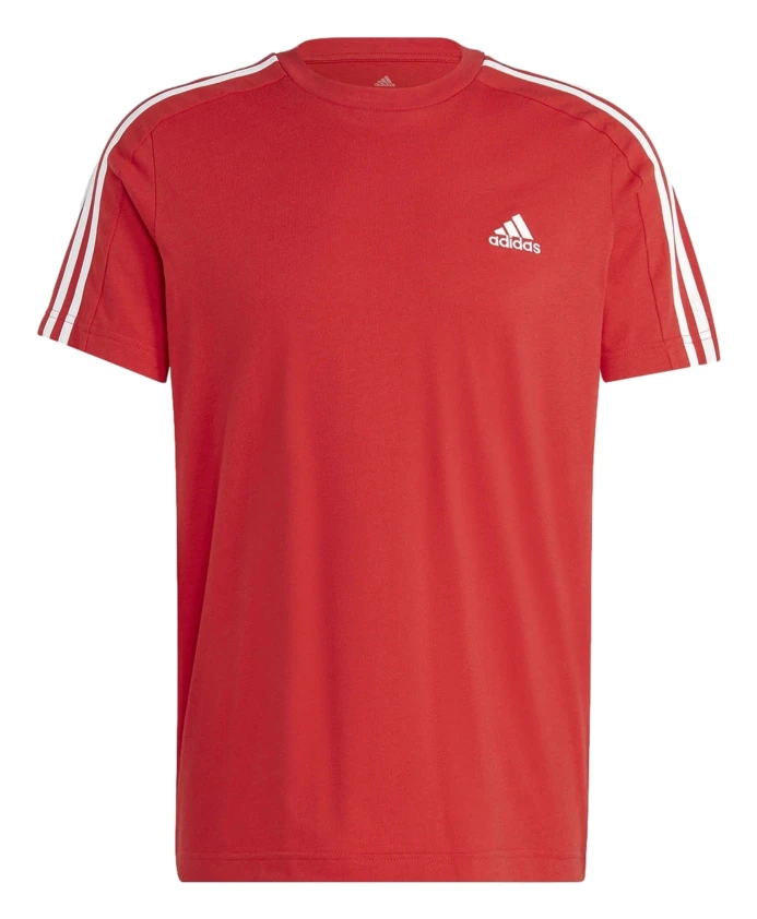 

Футболка Essential с 3 полосками Adidas, красный