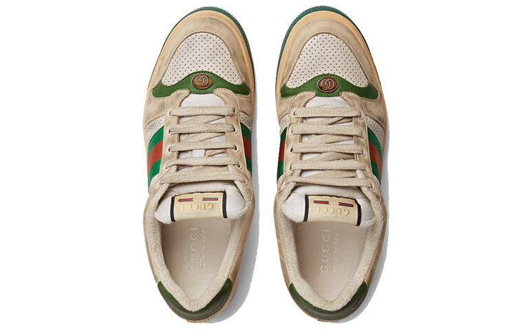 

Кроссовки GUCCI Screener, бежевый/зеленый/красный
