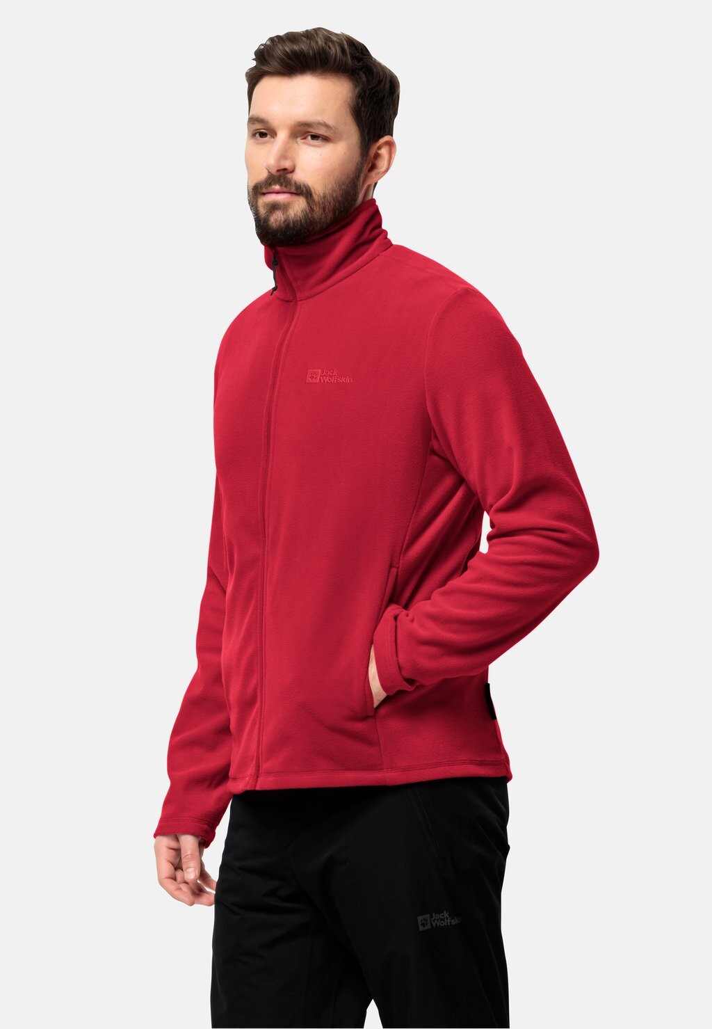 

Флисовая куртка TAUNUS Jack Wolfskin, цвет red glow
