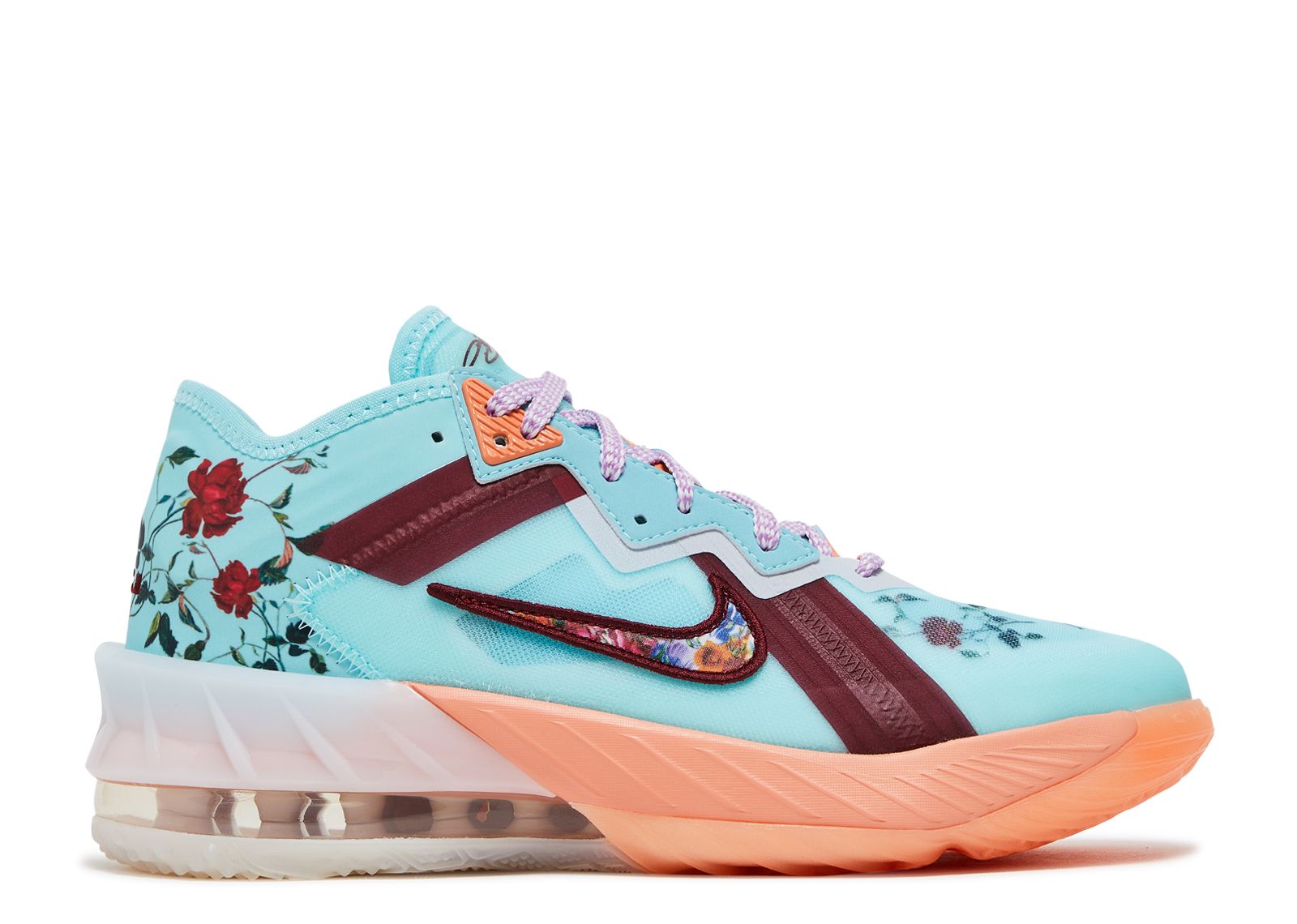 Кроссовки Nike Mimi Plange X Lebron 18 Low Gs 'Daughters', синий