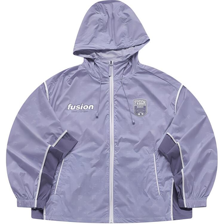 

УНИФОРМА Ветровка женская Fila Fusion, цвет Shisha purple