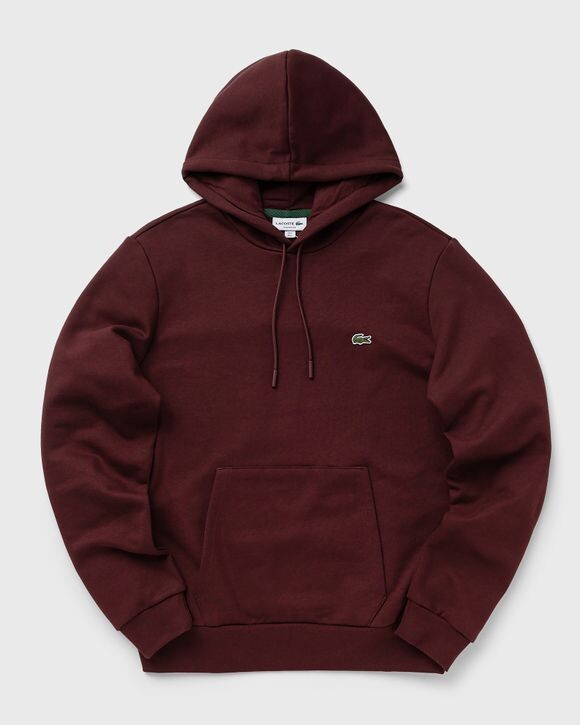 

Худи Lacoste Fleece Hoodie, цвет expresso