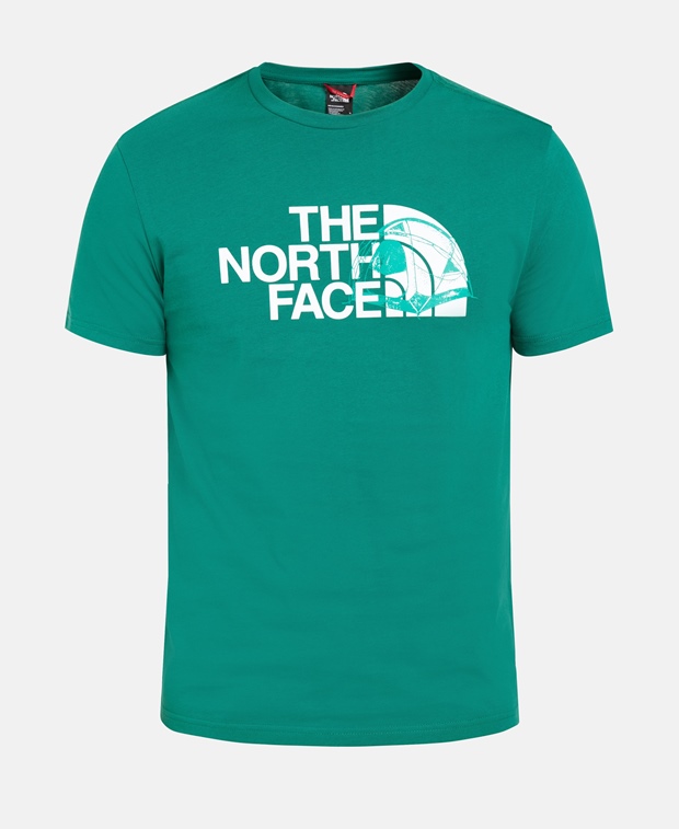 

Футболка The North Face, темно-зеленый