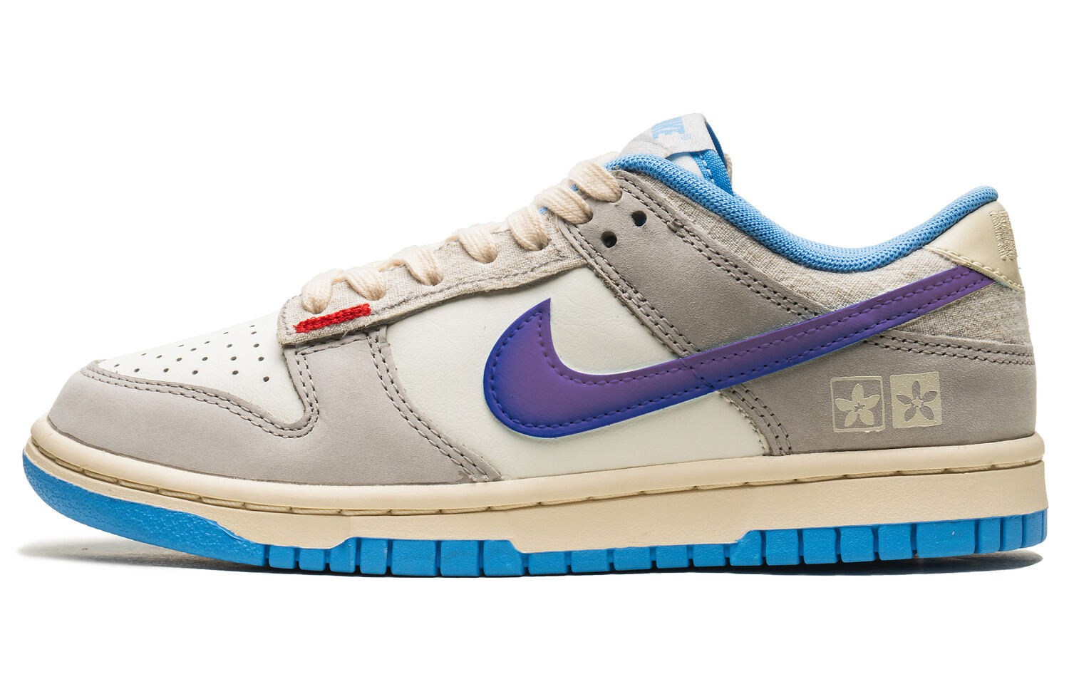 

Кроссовки Nike Dunk Skateboarding Shoes Unisex Low-top Gray, серый