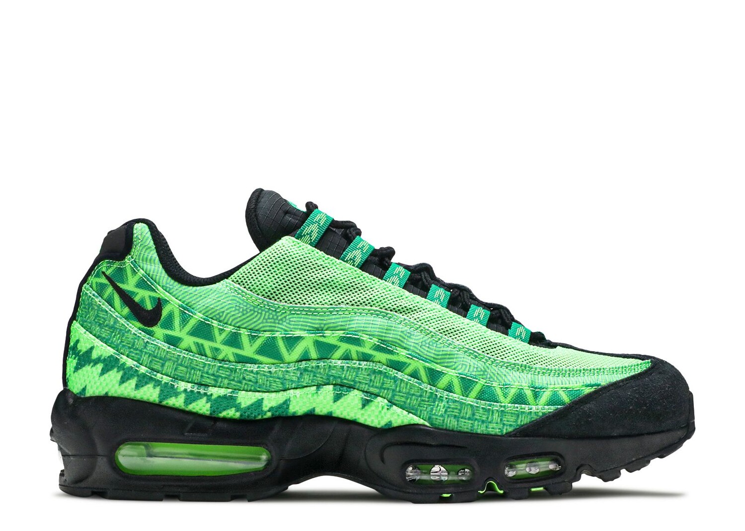 

Кроссовки Nike Air Max 95 'Naija', зеленый