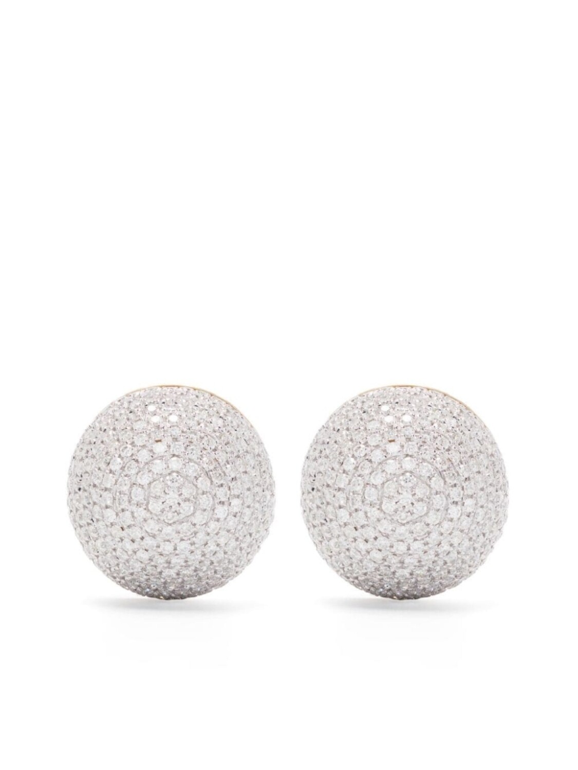 

Серьги Boule Disco из желтого и белого золота с бриллиантами Yvonne Léon, золотой