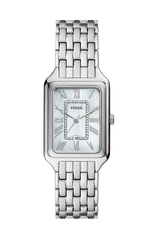 

Ископаемые часы Fossil, серебро