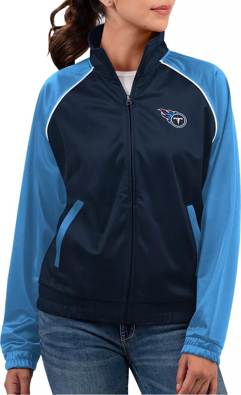 

Синяя женская куртка G-III for Her для выступлений Tennessee Titans