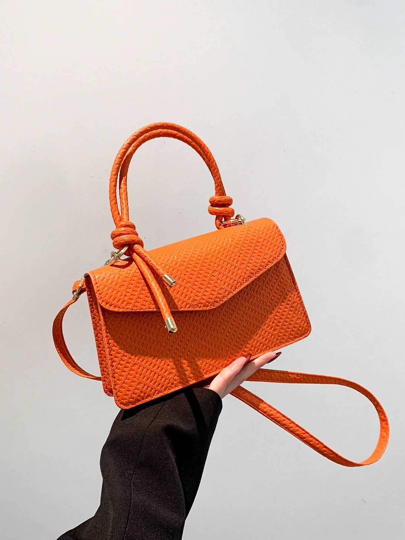 Новое поступление женской розовой сумки через плечо через плечо, апельсин сумка тоут женская в стиле бохо с цветочным узором в стиле ретро