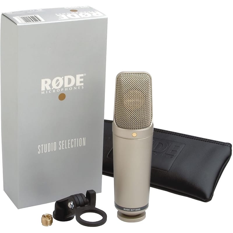 Студийный конденсаторный микрофон RODE NT1000 Cardioid Condenser Microphone студийный микрофон rode m3 уценённый товар