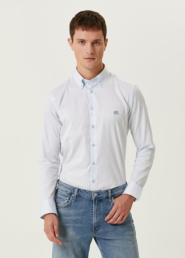 

Голубая рубашка Etro