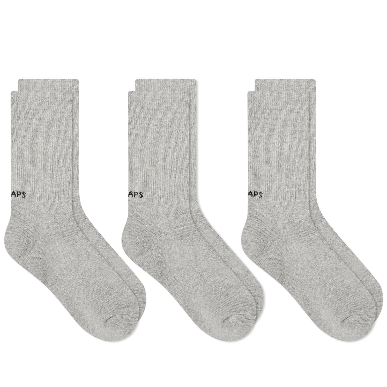 

Носки Wtaps Skivvies 05 3 шт Sock, серый