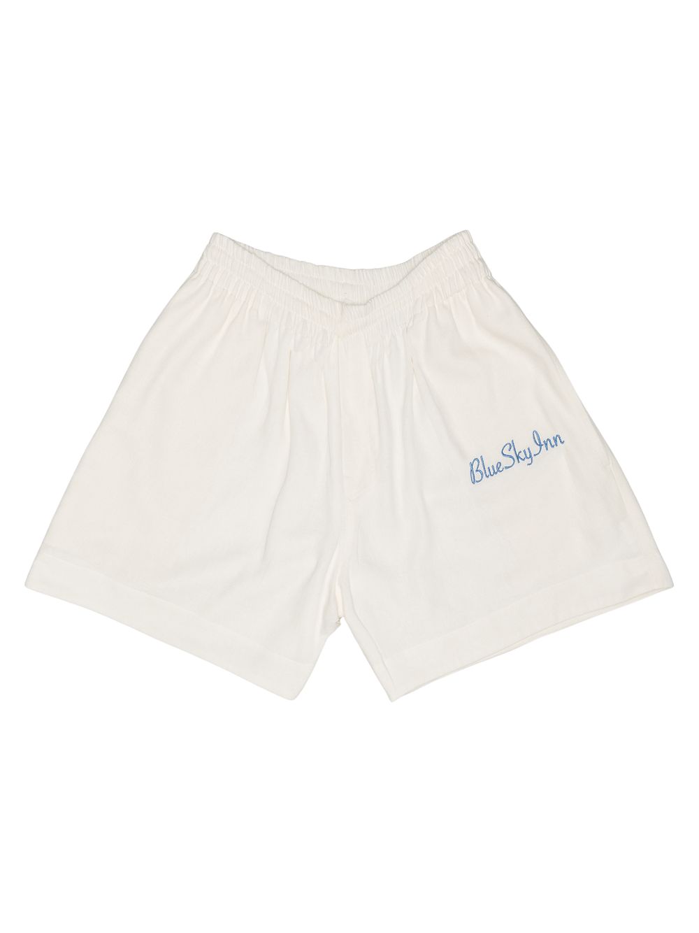 Хлопковые шорты с логотипом Blue Sky Inn, белый