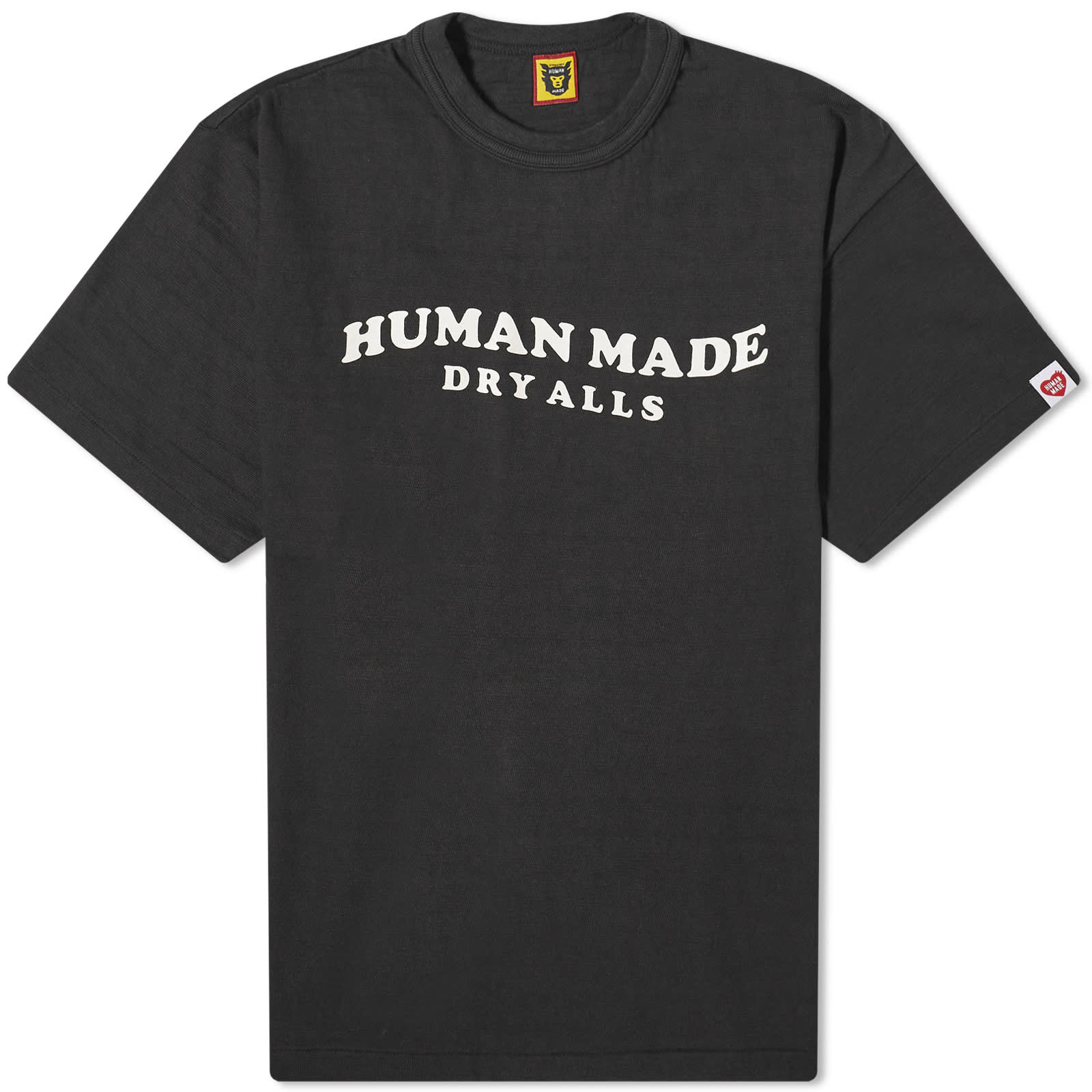Футболка Human Made Duck Back, черный футболка human made dog черный