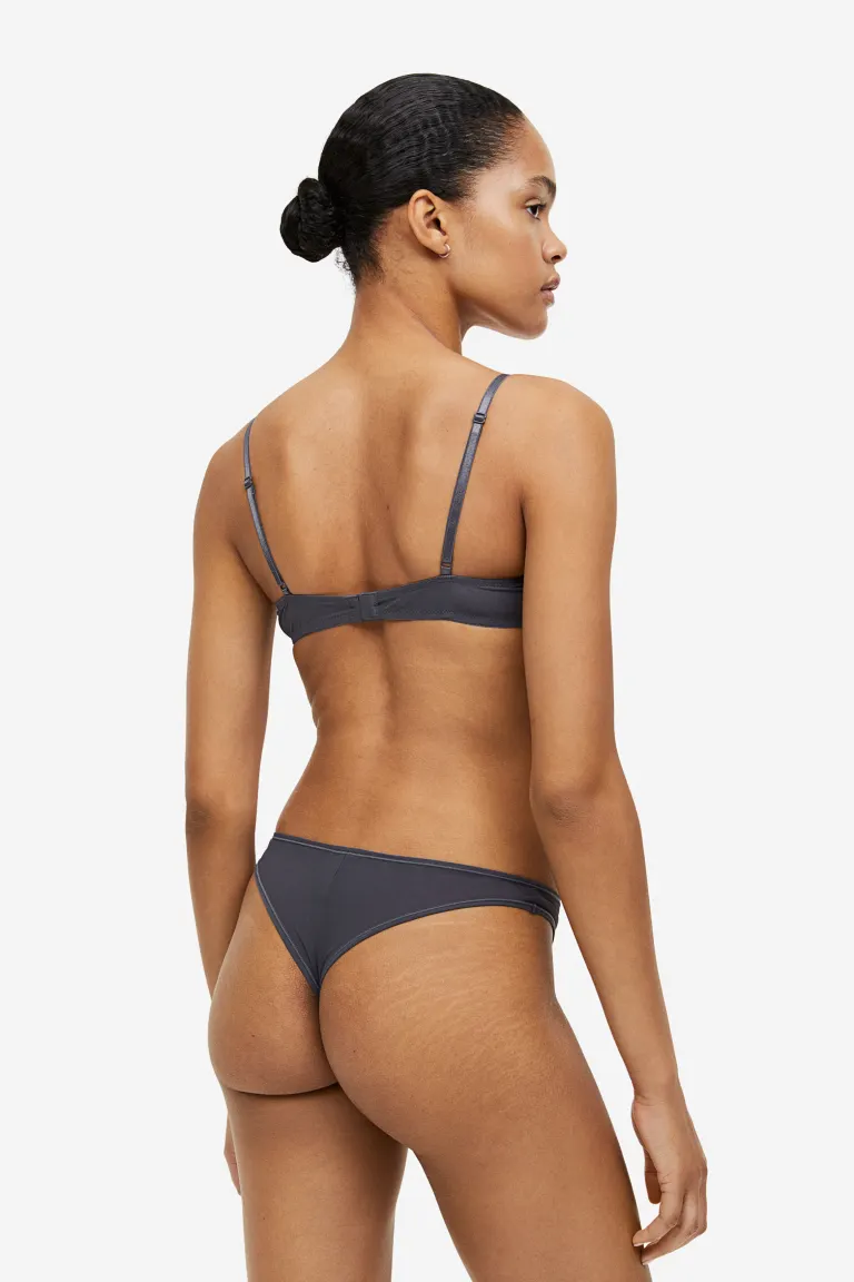 

3 шт бразильские стринги H&M, синий