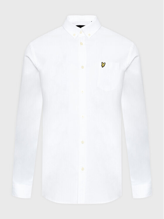 

Рубашка стандартного кроя Lyle & Scott, белый
