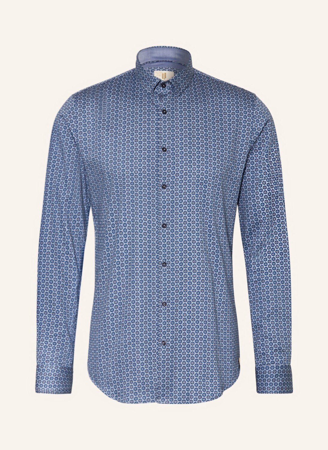 

Рубашка Q1 Manufaktur Extra Slim Fit, синий